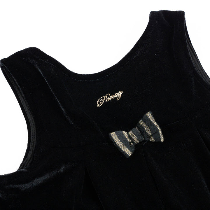 Poney Girls Black Beauty Sleeveless Dress