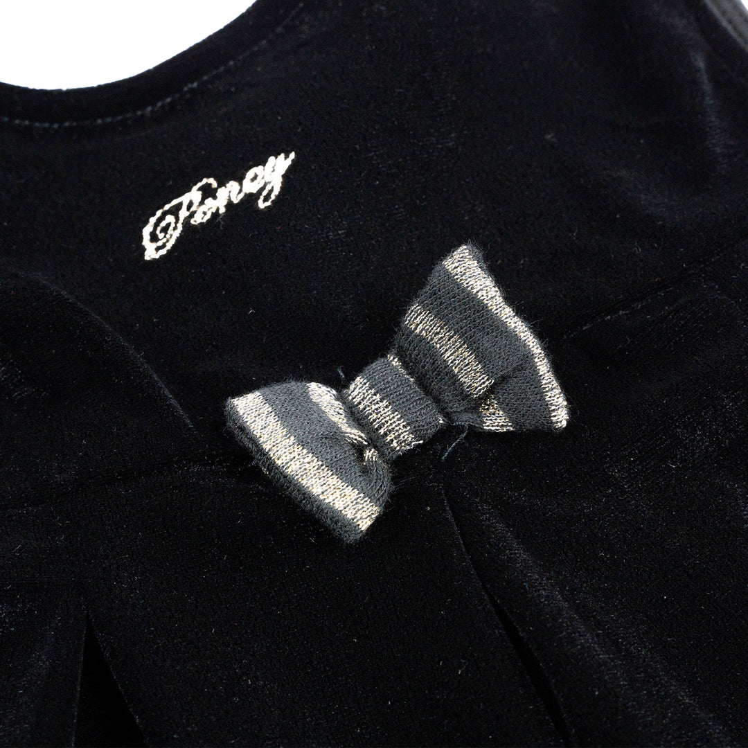 Poney Girls Black Beauty Sleeveless Dress