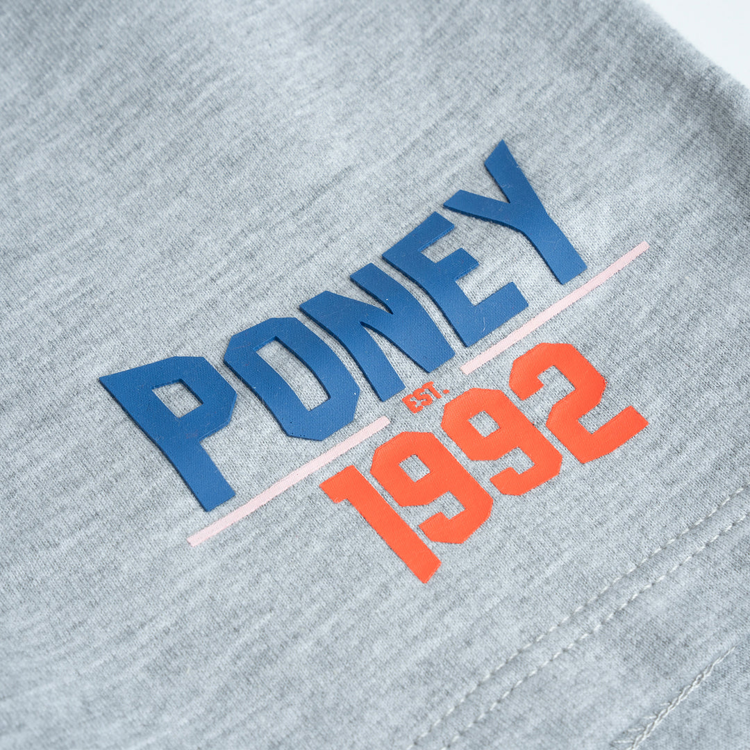 Poney Boys Melange Poney Logo Bermuda