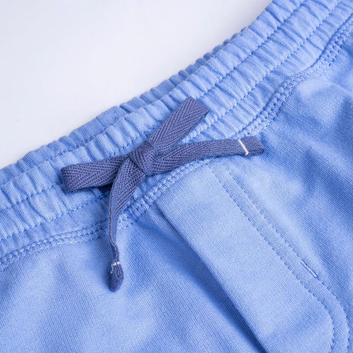 Poney Boys Light Blue Poney Logo Bermuda