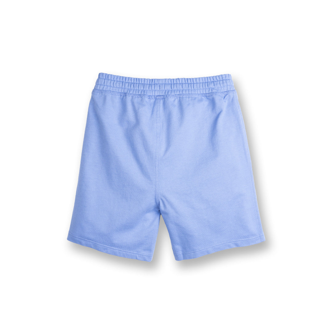Poney Boys Light Blue Poney Logo Bermuda