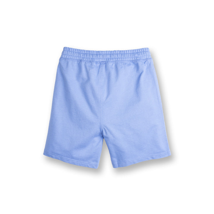 Poney Boys Light Blue Poney Logo Bermuda