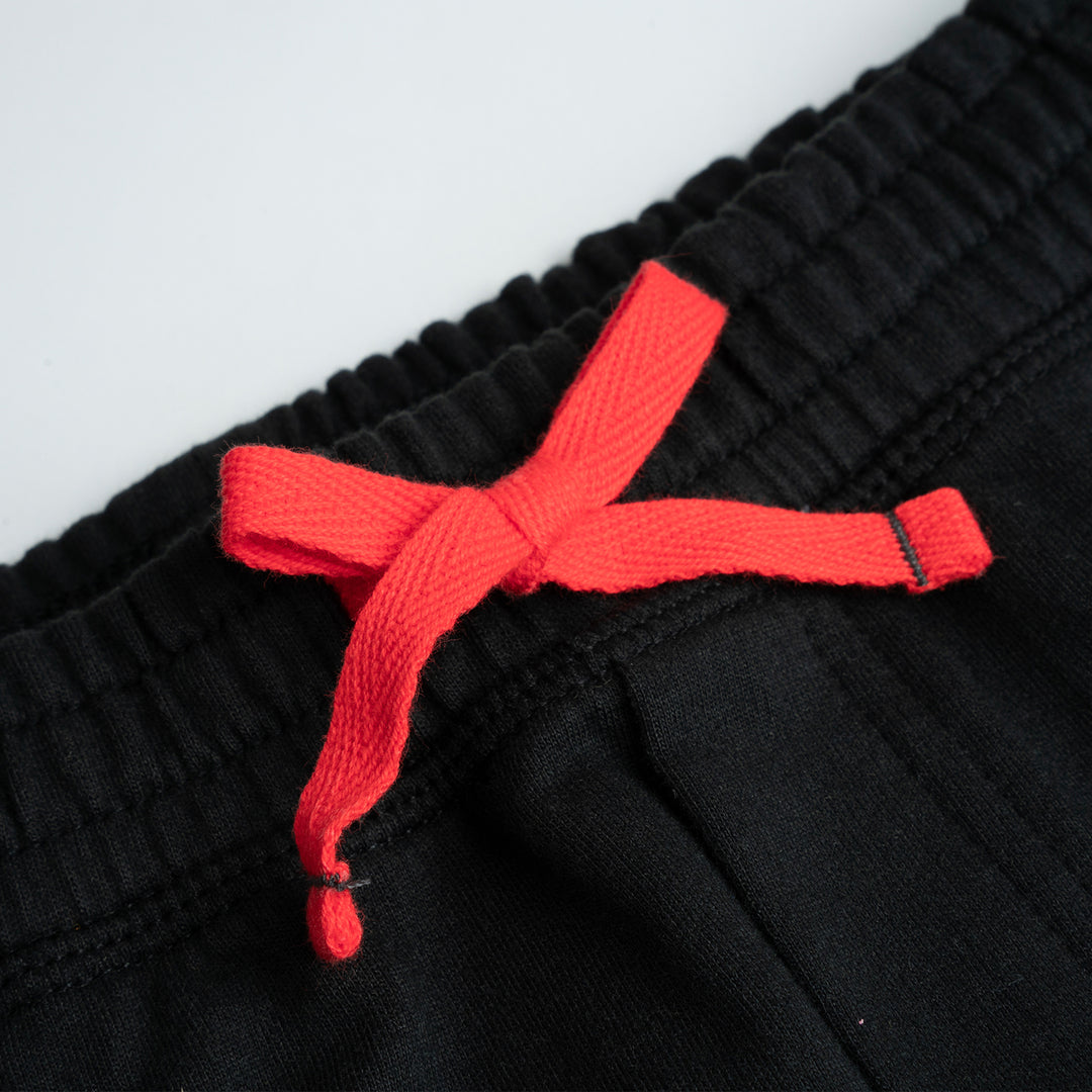 Poney Boys Black Poney Logo Bermuda