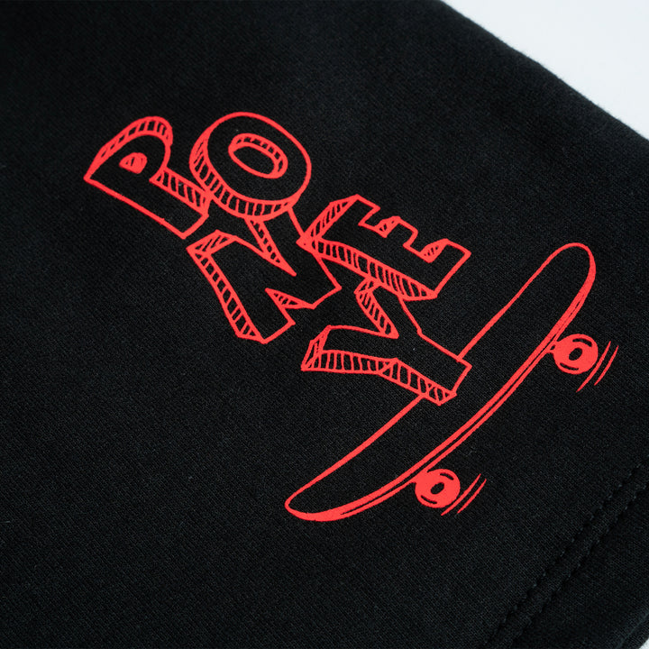 Poney Boys Black Poney Logo Bermuda