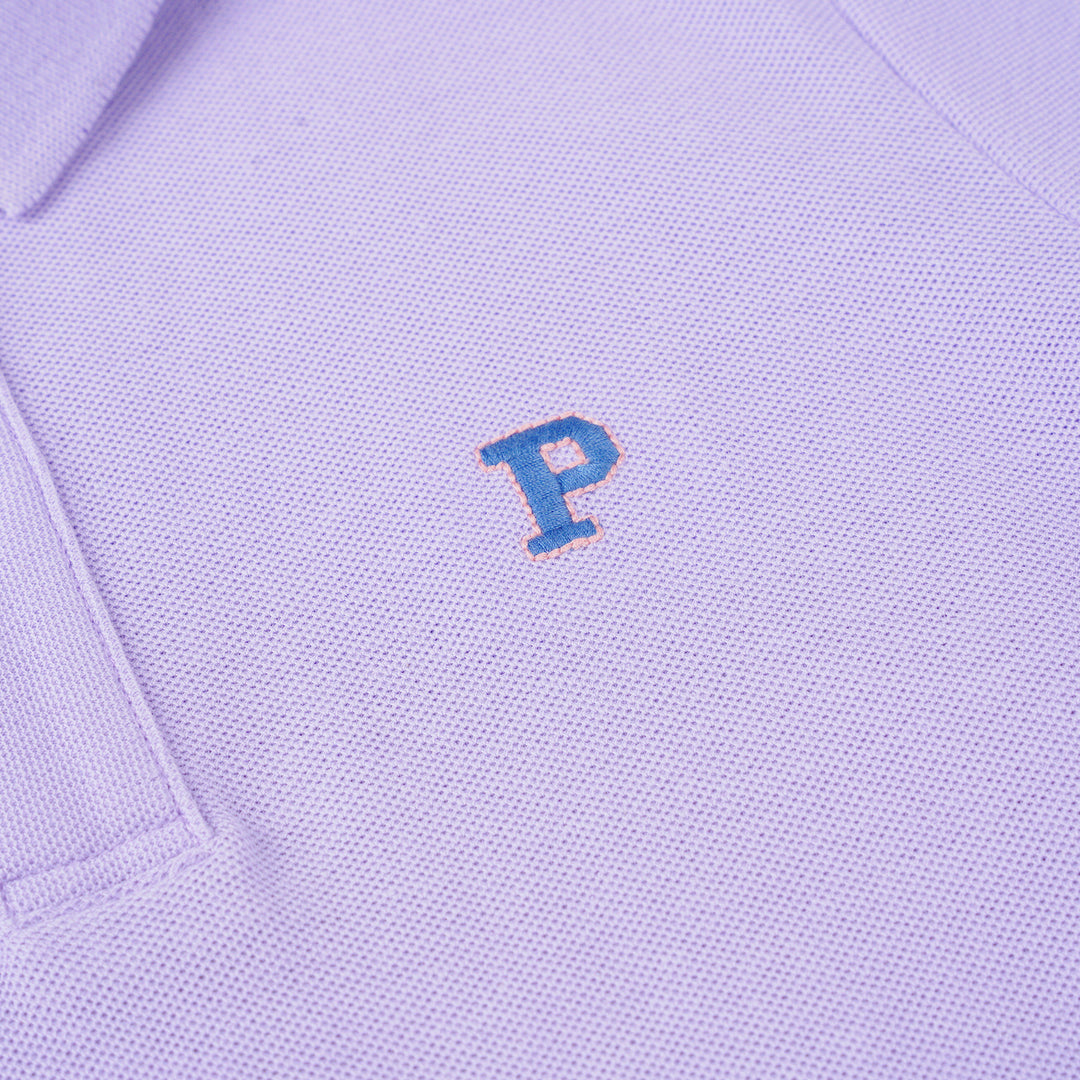 Poney Boys Light Purple Poney Classic Icon Short Sleeve Polo