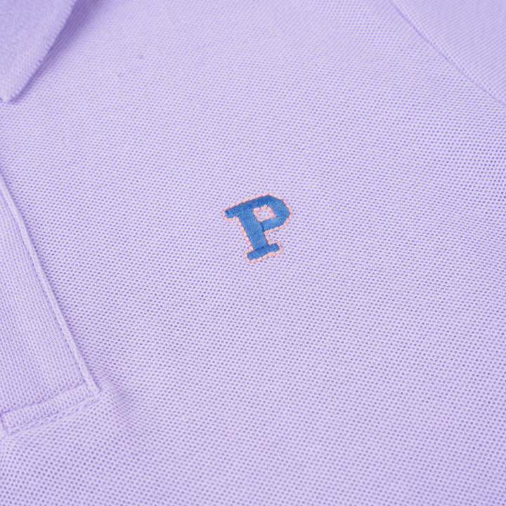 Poney Boys Light Purple Poney Classic Icon Short Sleeve Polo