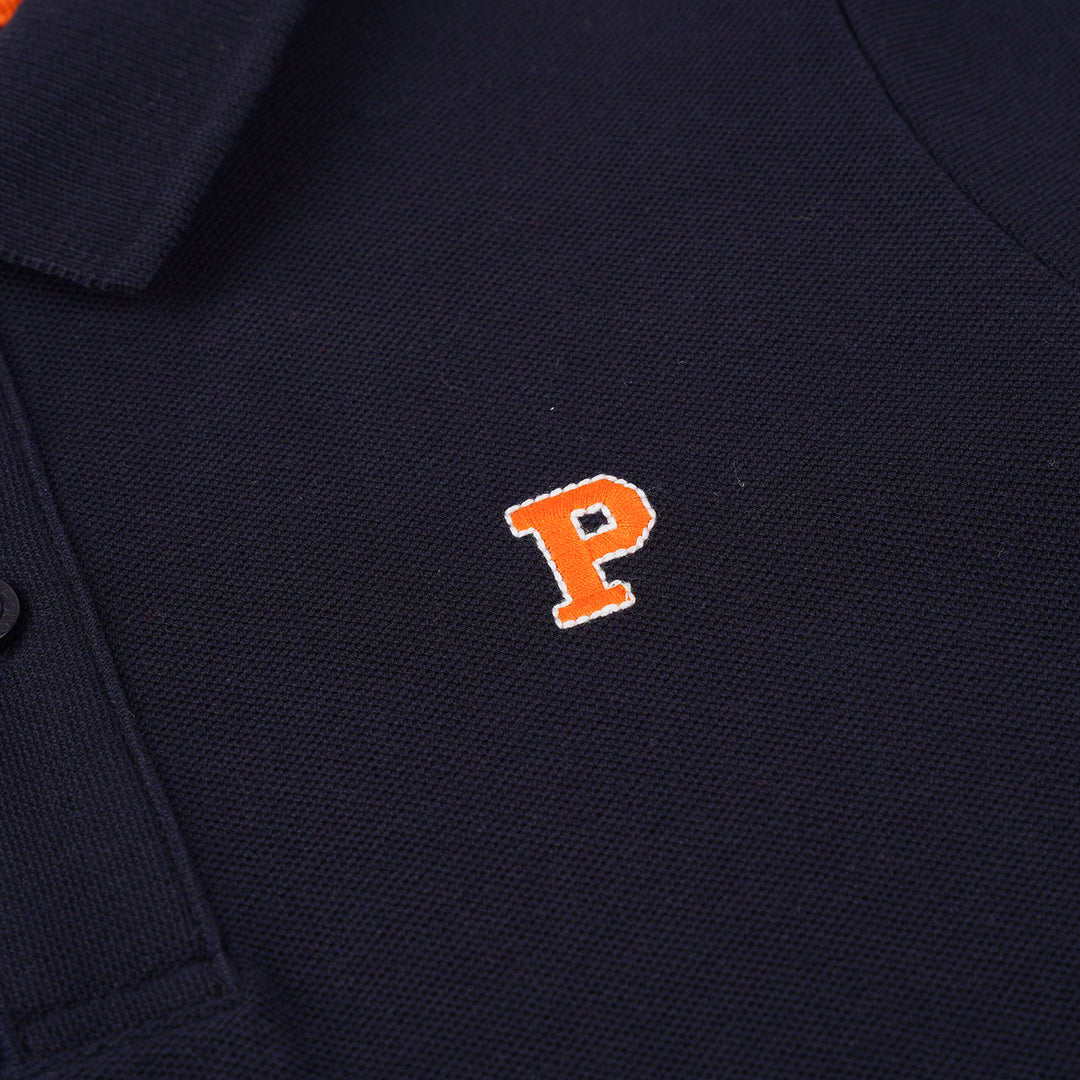 Poney Boys Black Poney Classic Icon Short Sleeve Polo