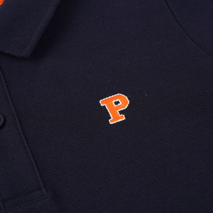 Poney Boys Black Poney Classic Icon Short Sleeve Polo