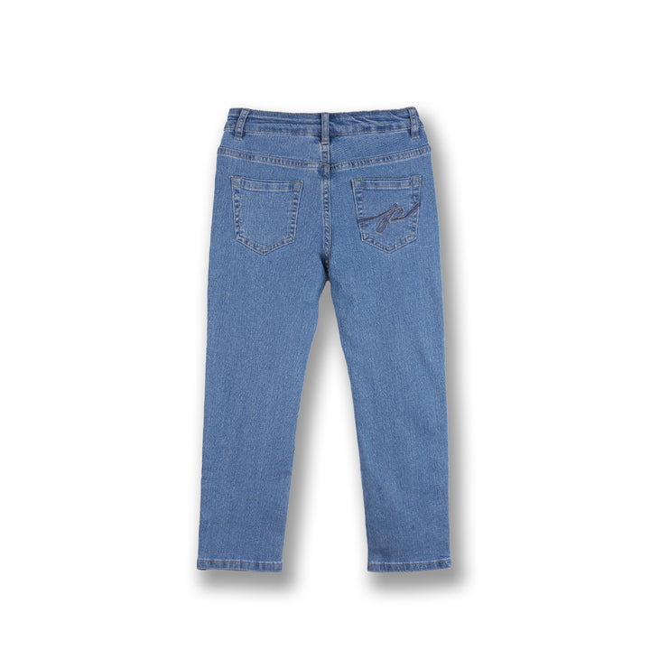 Poney Boys Denim Light Blue Slim Fit Jeans 2230063