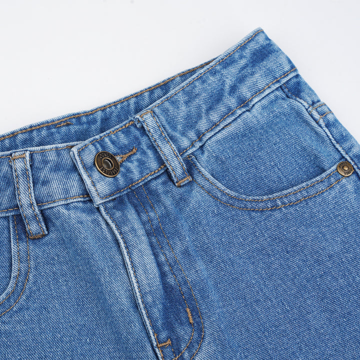 Poney Boys Denim Medium Blue Regular Fit Jeans 2230067