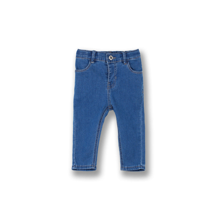 Poney Girls Denim Medium Blue Skinny Jeans 2230070