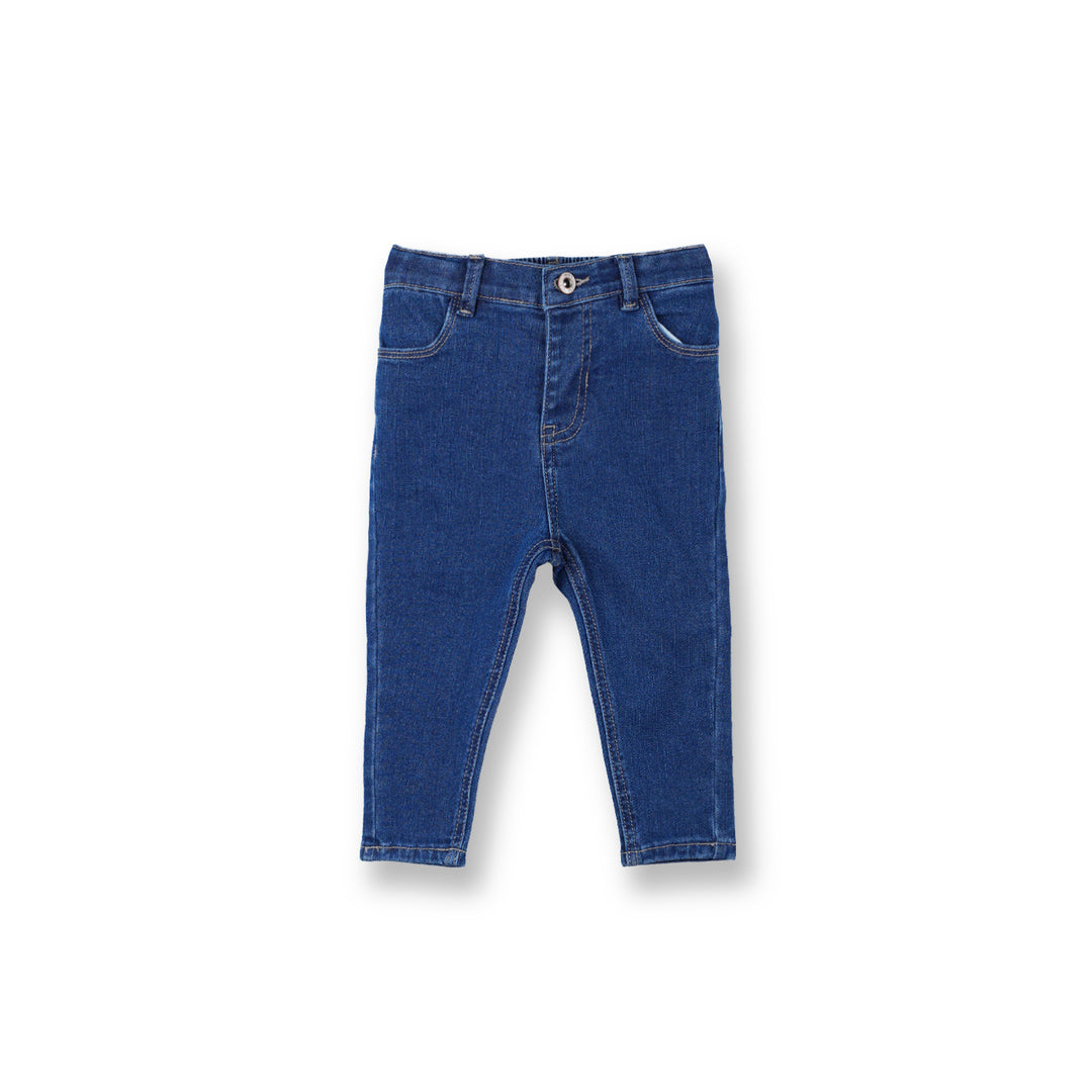 Poney Girls Medium Blue Regular Fit Jeans 2230073