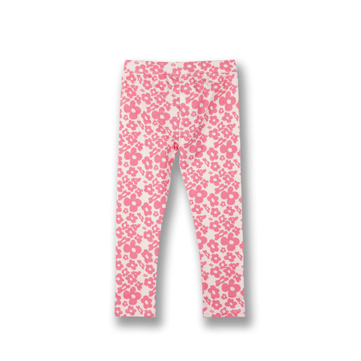 Poney Girls Cream Sea Salt Floral Legging