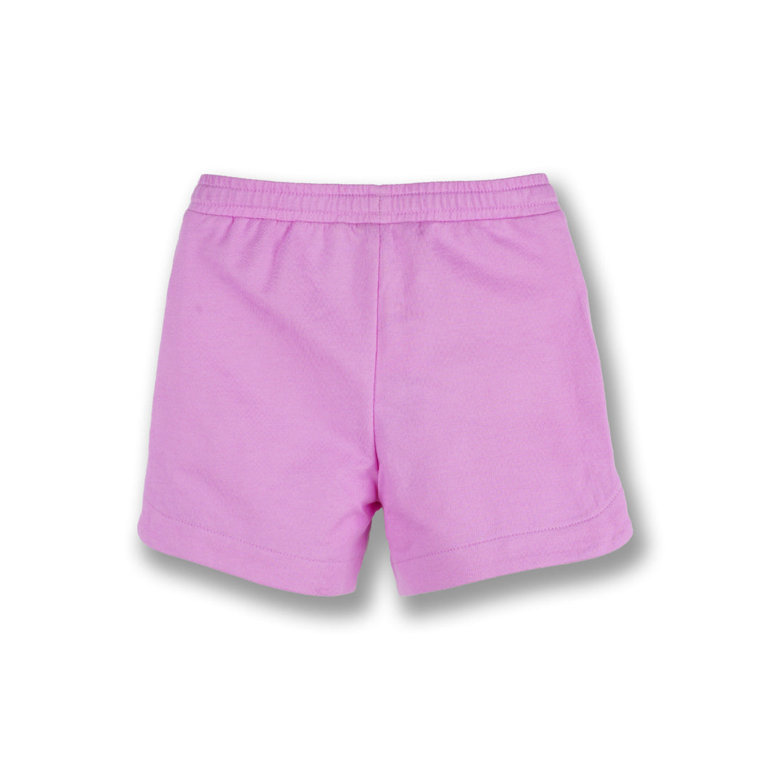 Poney Girls Purple Phalaenopsis Shorts