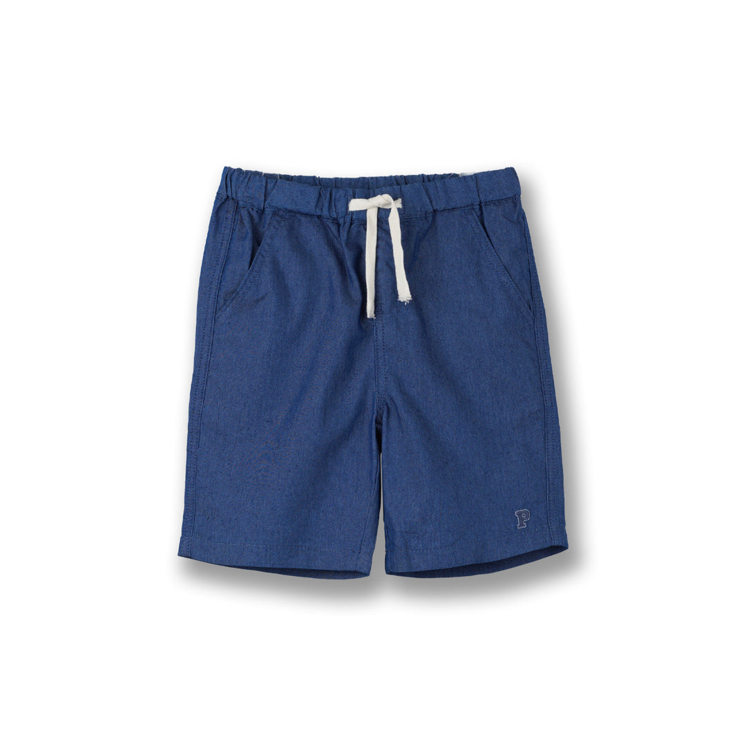 Poney Boys Blue Easy Shorts Bermuda 2208