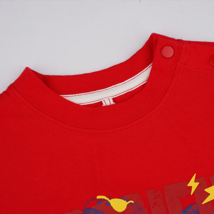 Poney Boys Red Poney T-Rock Long Sleeve Top