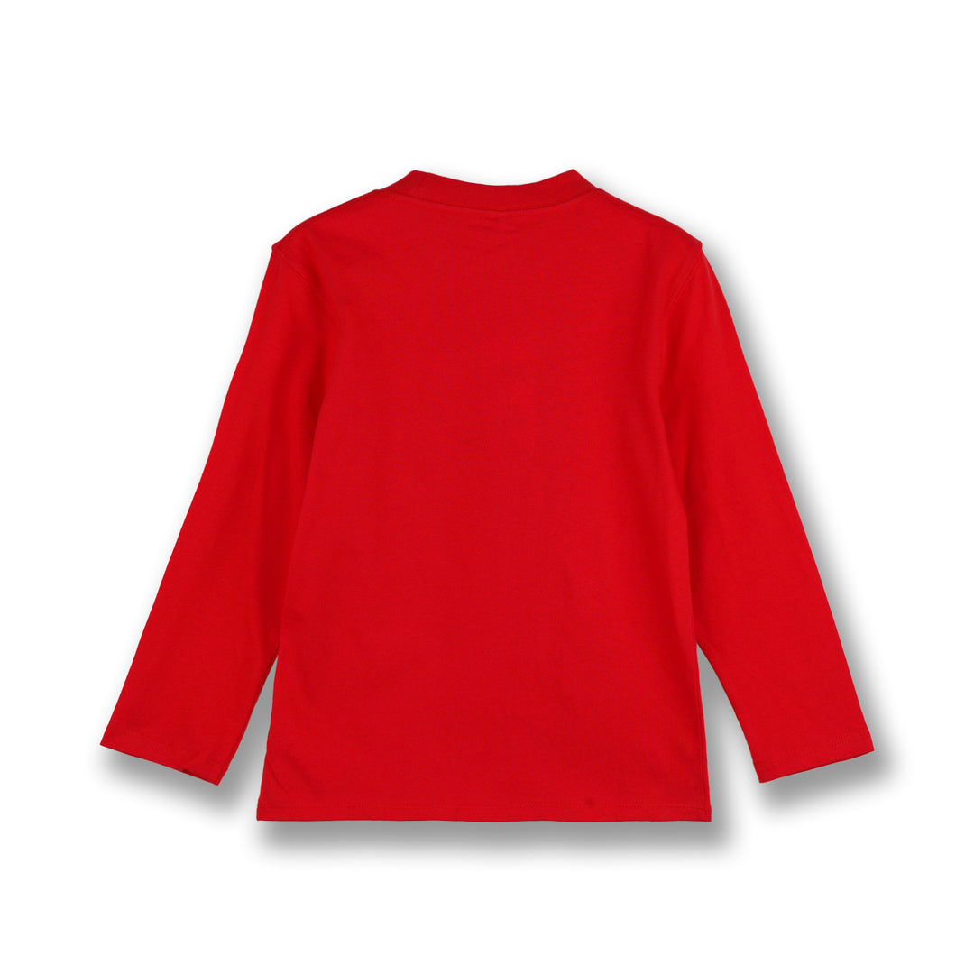 Poney Boys Red Poney T-Rock Long Sleeve Top