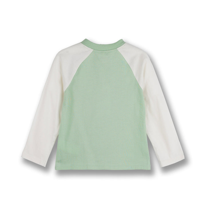 Poney Boys Green Game All Day Long Sleeve Top