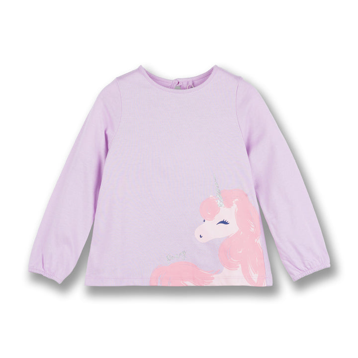 Poney Girls Purple Winsome Orchid Long Sleeve Top
