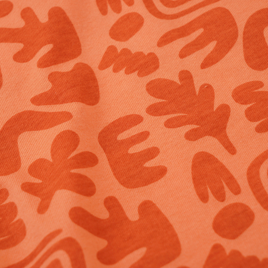 Poney Boys Orange Clay Aztec Short Sleeve Tee
