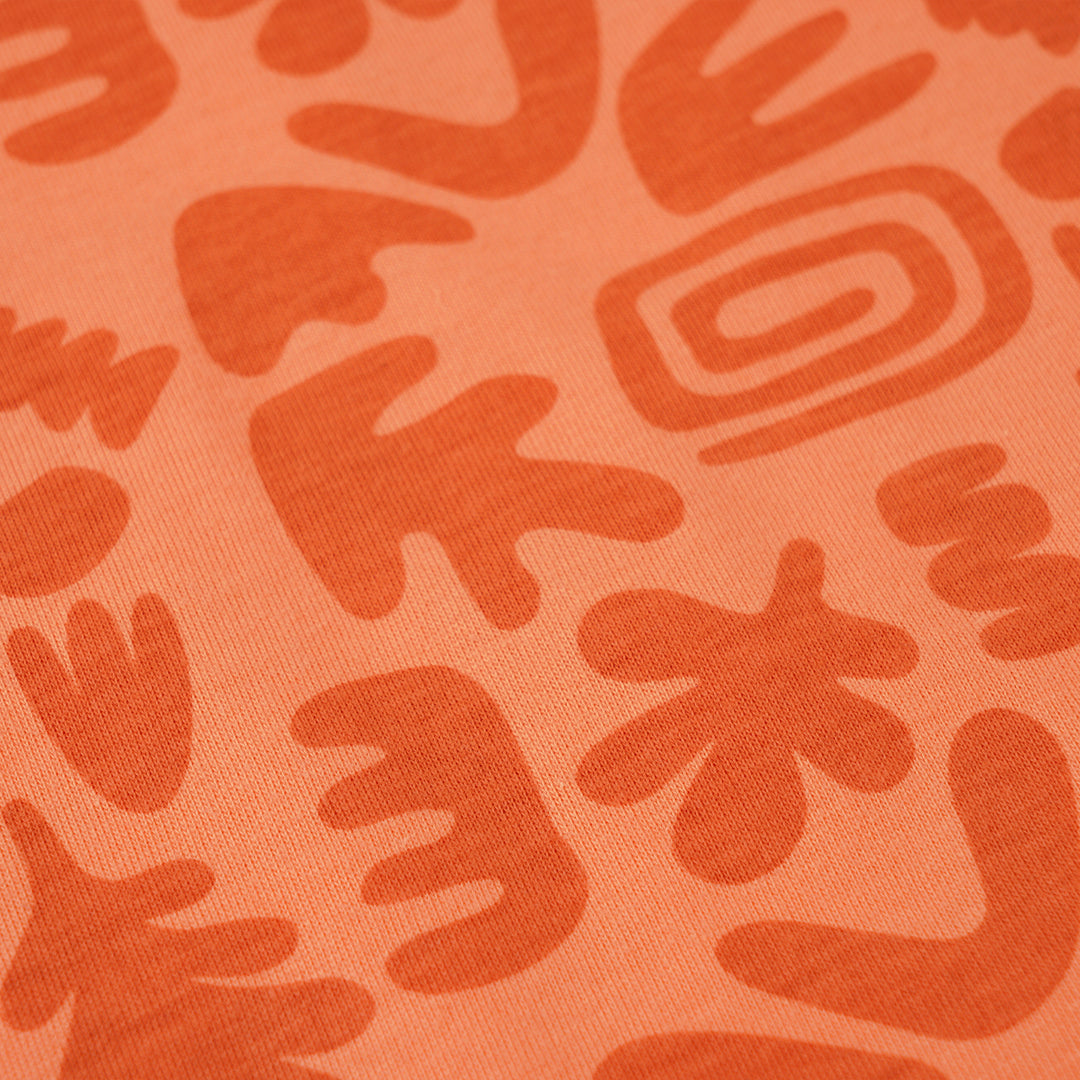Poney Boys Orange Clay Aztec Short Sleeve Tee