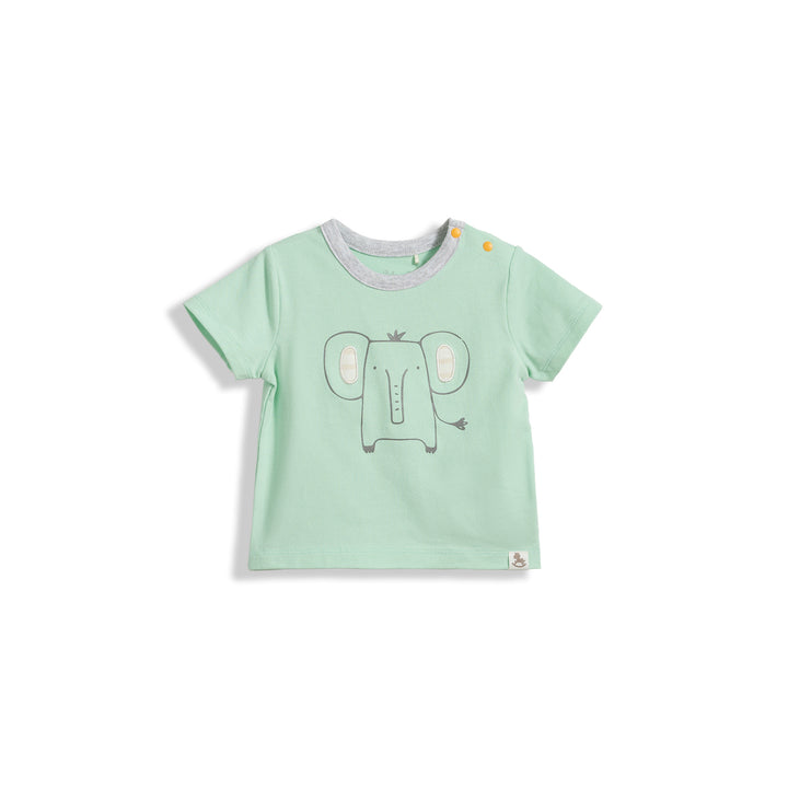 Poney Essential Steeple Grey Elephant Short Sleeve Top