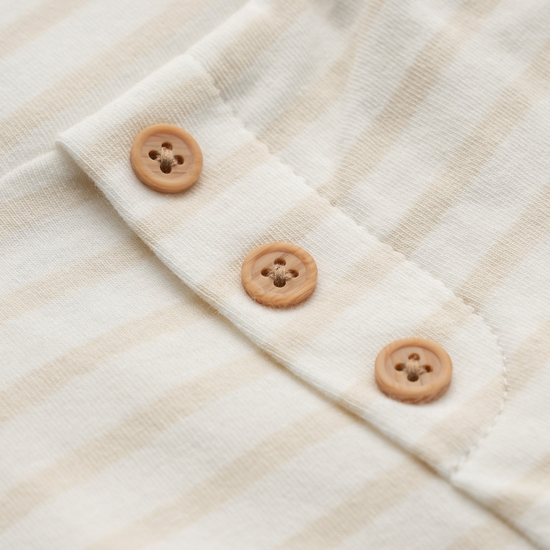 Poney Essential Sandshell striped with elasticated waist long pants