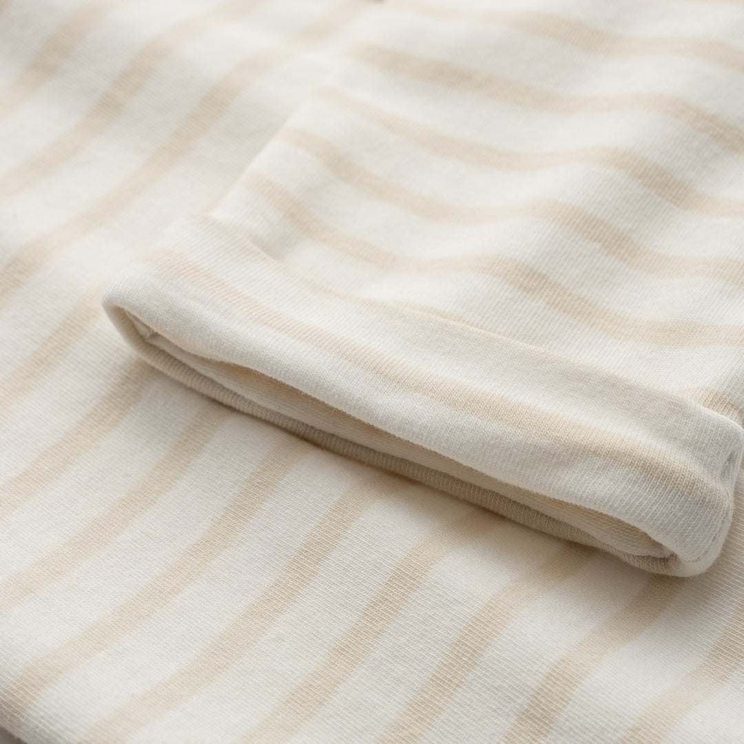 Poney Essential Sandshell striped with elasticated waist long pants