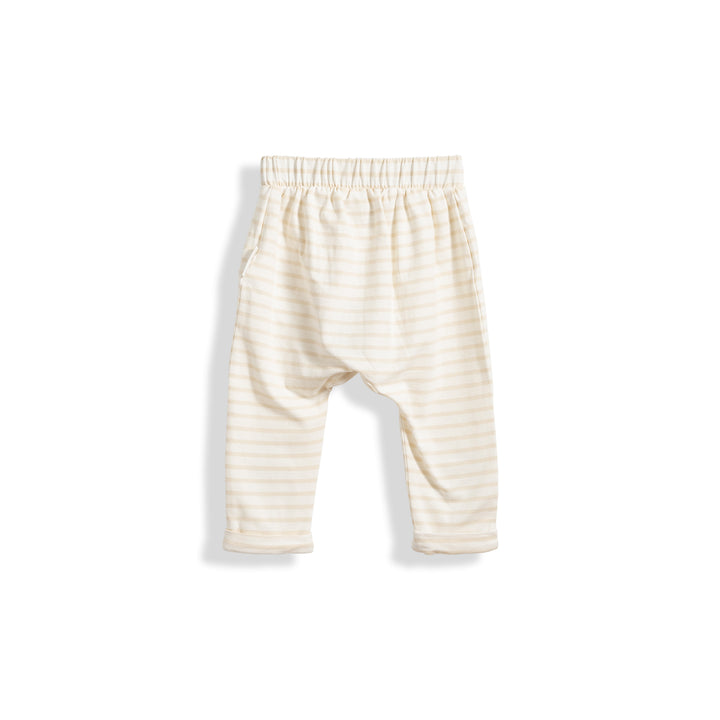 Poney Essential Sandshell striped with elasticated waist long pants