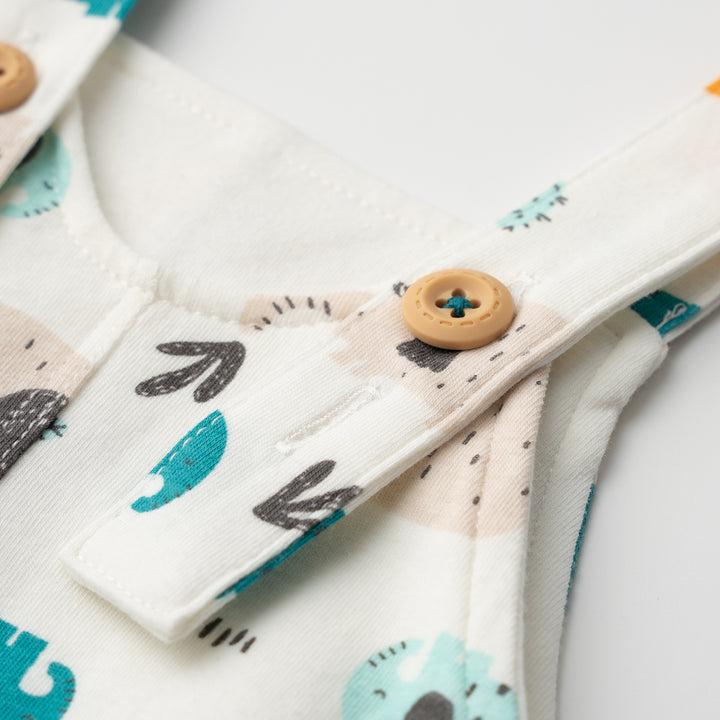 Poney Essential Elephant Safari Dungaree