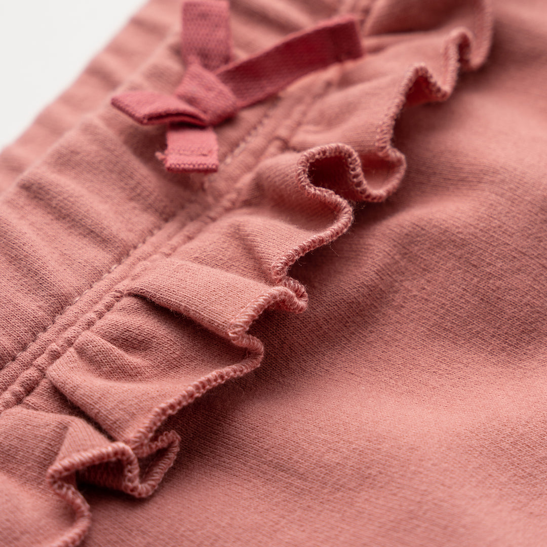 Poney Essential Rosette with Ruffle Trim Long Pants