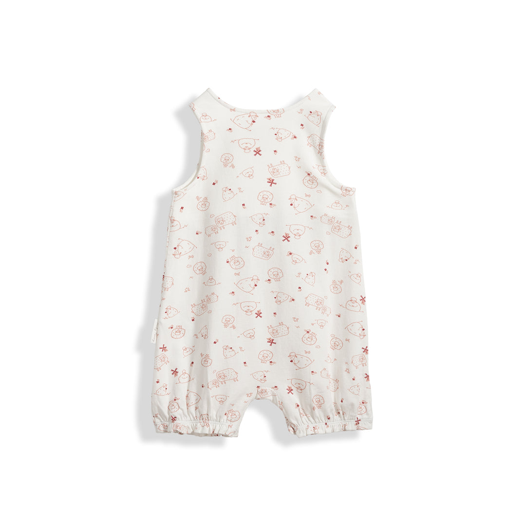 Poney Essential Little Sheep Sleeveless Romper