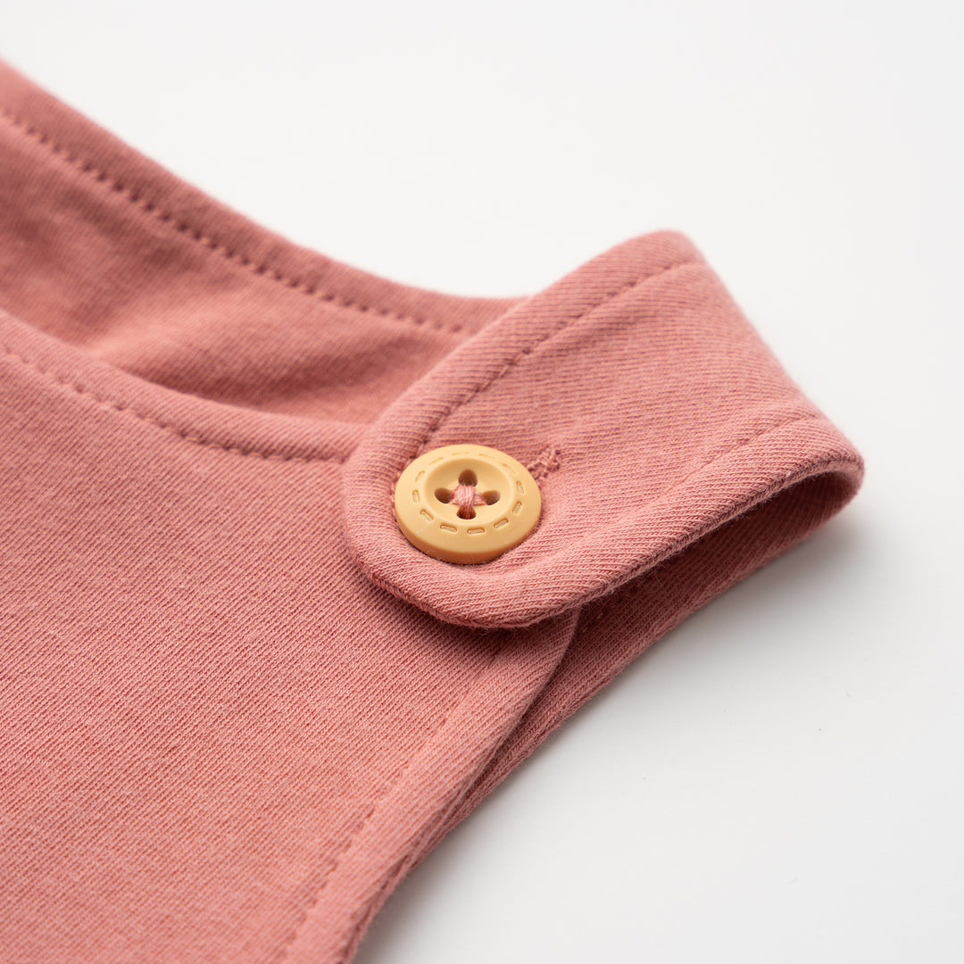 Poney Essential Rosette Dungaree Jersey Dress