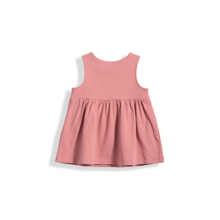 Poney Essential Rosette Dungaree Jersey Dress