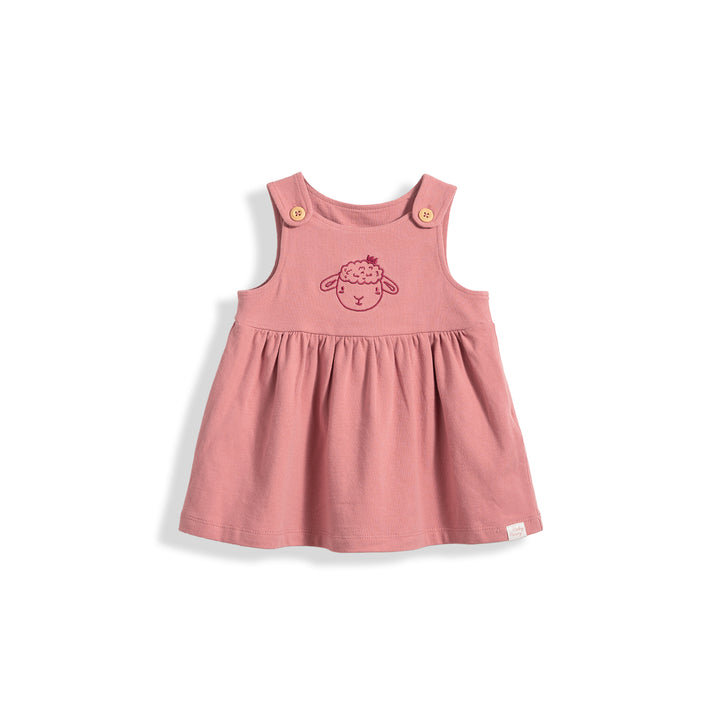 Poney Essential Rosette Dungaree Jersey Dress