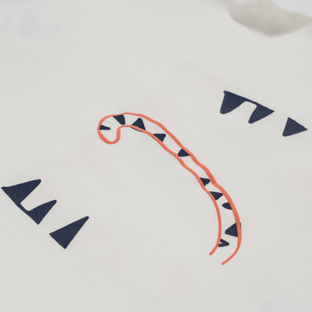 Poney Essential Cream Baby Tiger Short Sleeve Tee