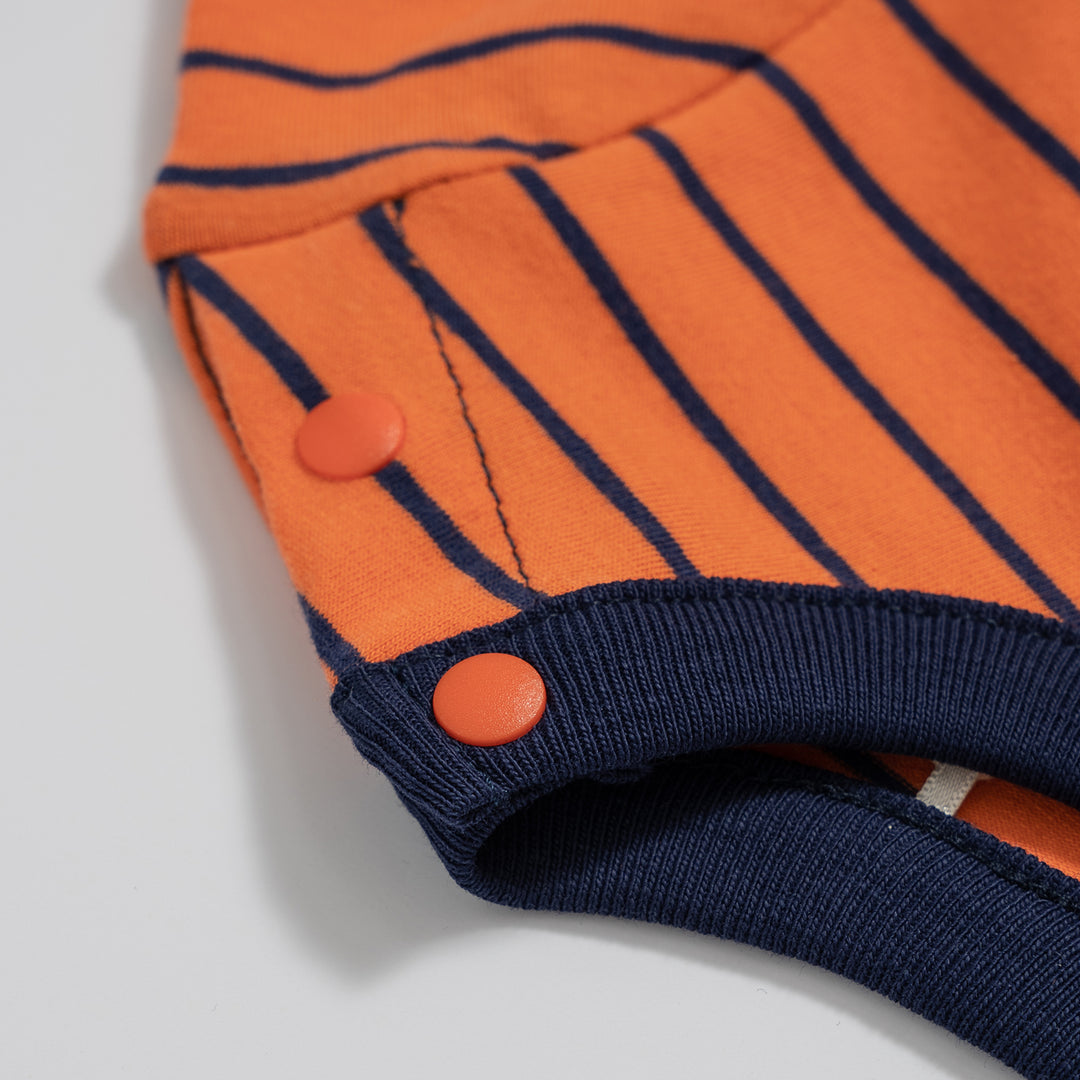 Poney Essential Vibrant Orange Sleepy Tiger Short Sleeve Tee