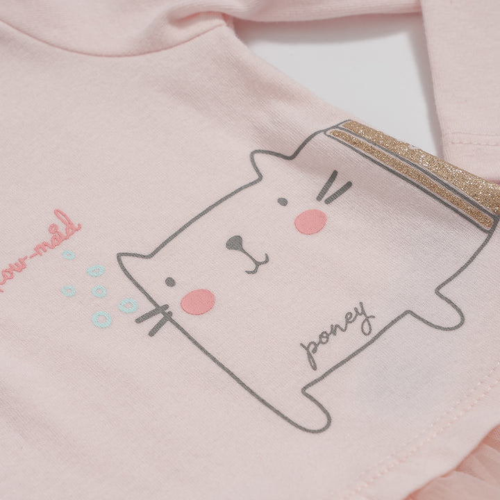 Poney Essential Meow-maid Long Sleeve Top
