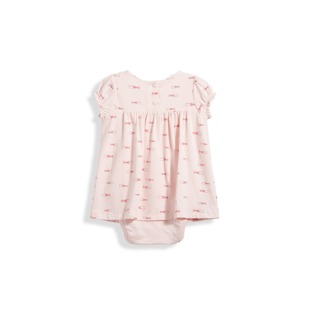 Poney Essential Meow-maid Short Sleeve Dress