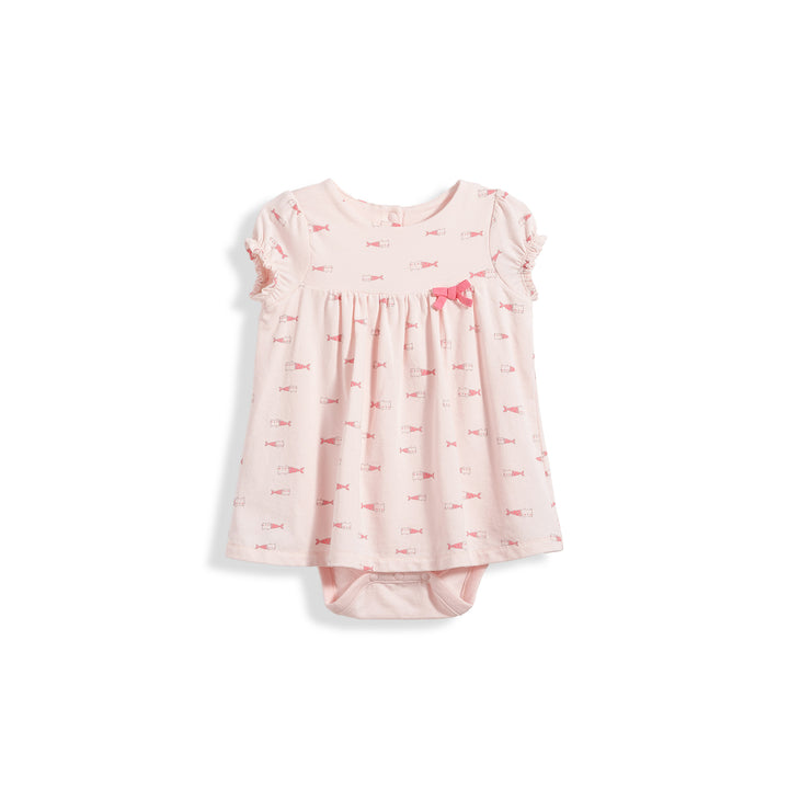 Poney Essential Meow-maid Short Sleeve Dress