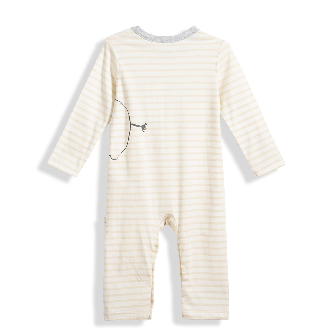 Poney Essential Chubby Steeple Grey Elephant Sleepsuit