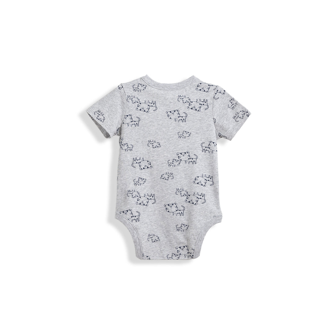 Poney Essential Baby Tiger Short Sleeve Bodysuit