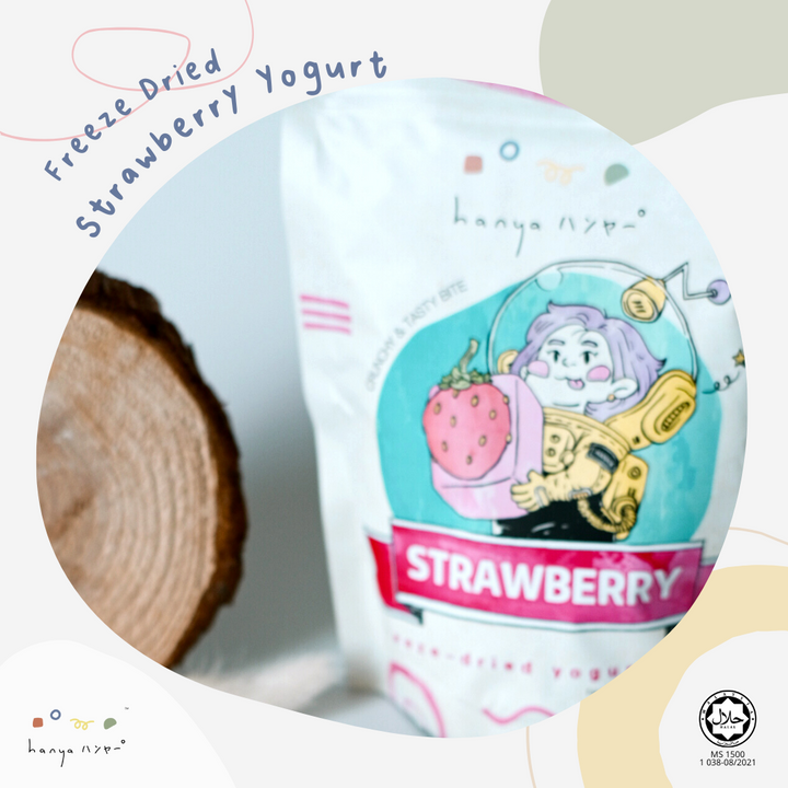 Hanya Freeze Dried Yogurt Strawberry (30g)