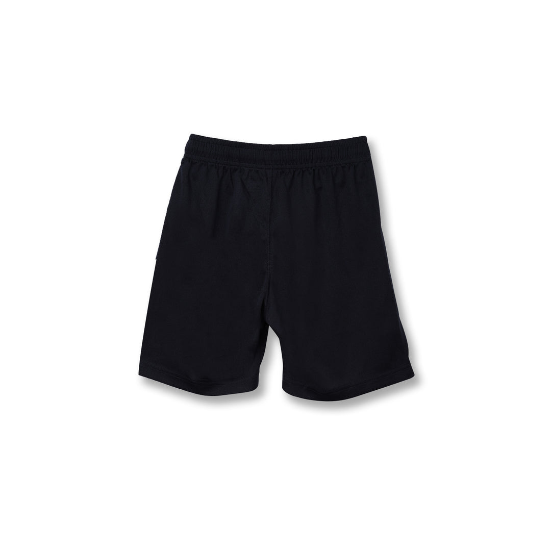 Poney Boys Black Sporty Bermuda Shorts