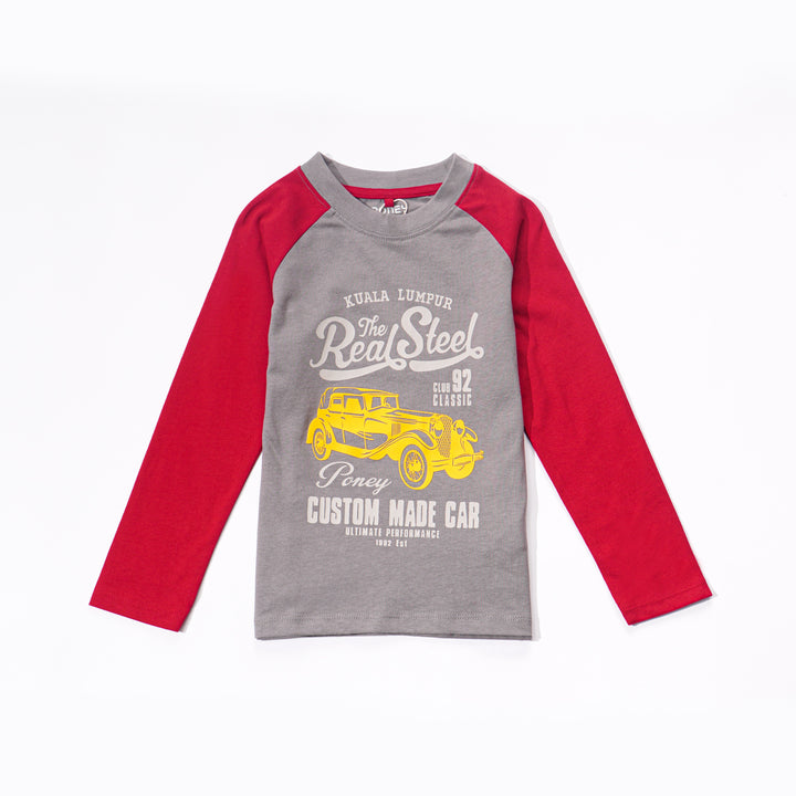 Poney Boys Long Sleeve Tee 7786 (6mths-12yrs)