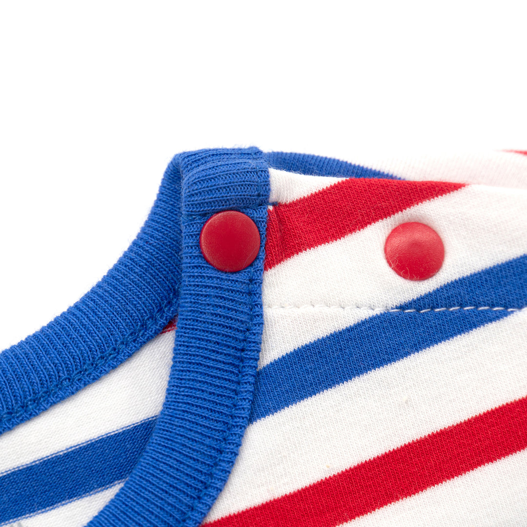 [Clearance] Poney Essential Boys 3-Pack Short Sleeve Bodysuits 80151