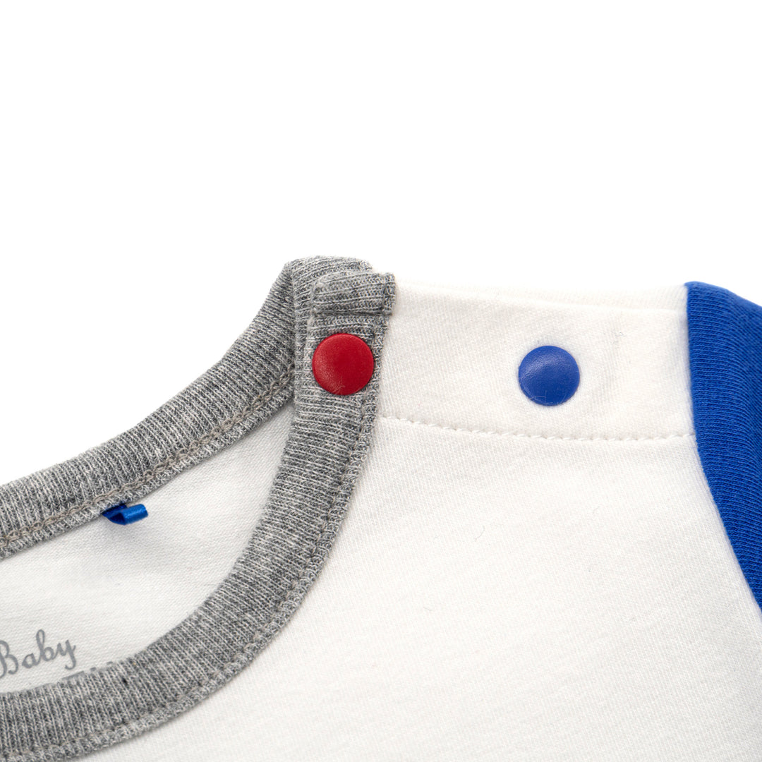 [Clearance] Poney Essential Boys 3-Pack Short Sleeve Bodysuits 80151