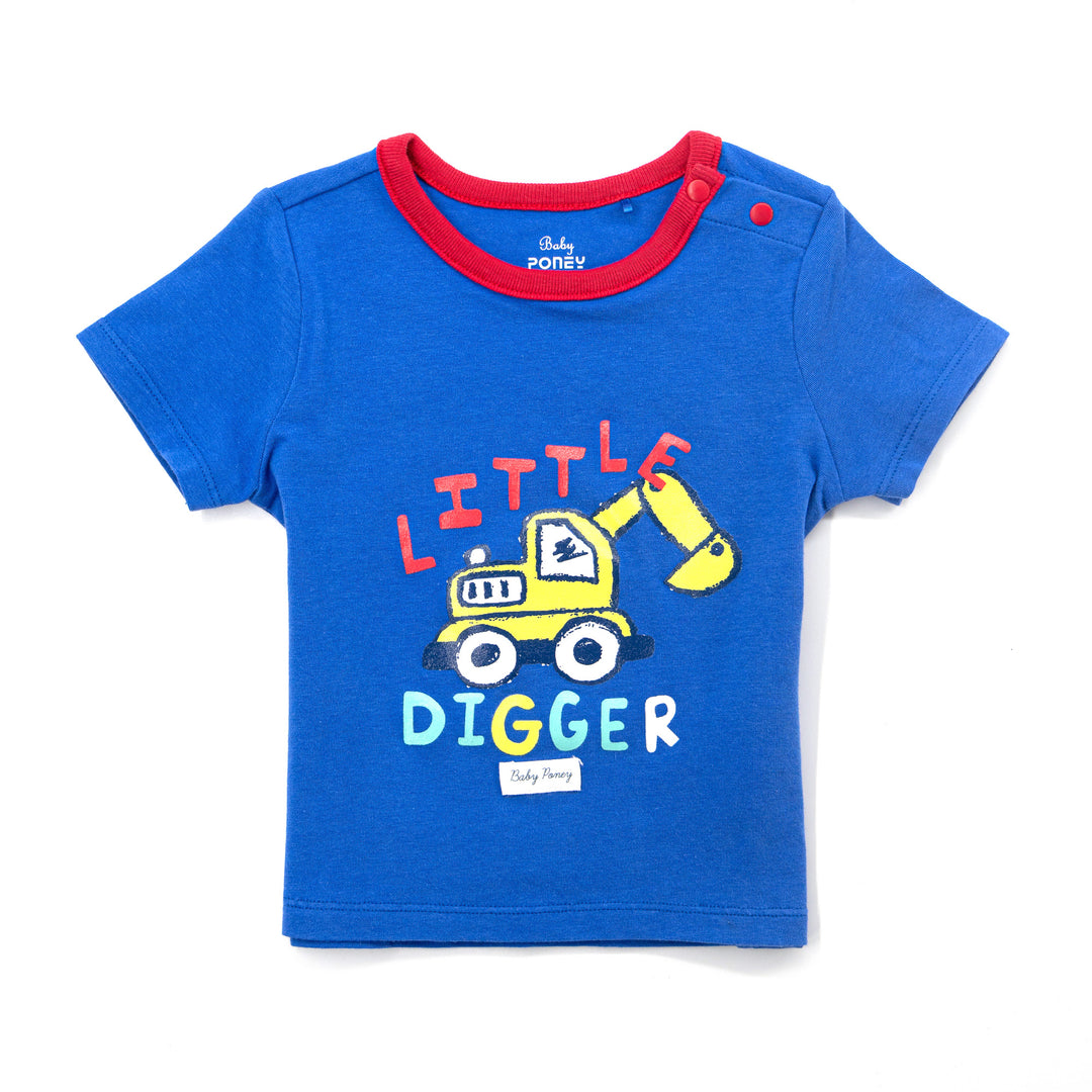 [Clearance] Poney Essential Boys 2 Pack Short Sleeve Top 80156