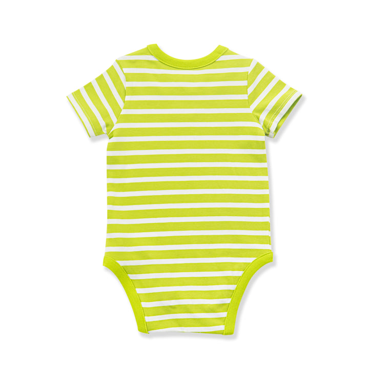 [Clearance] Poney Essential Boys 3-Pack Short Sleeve Bodysuits 80163