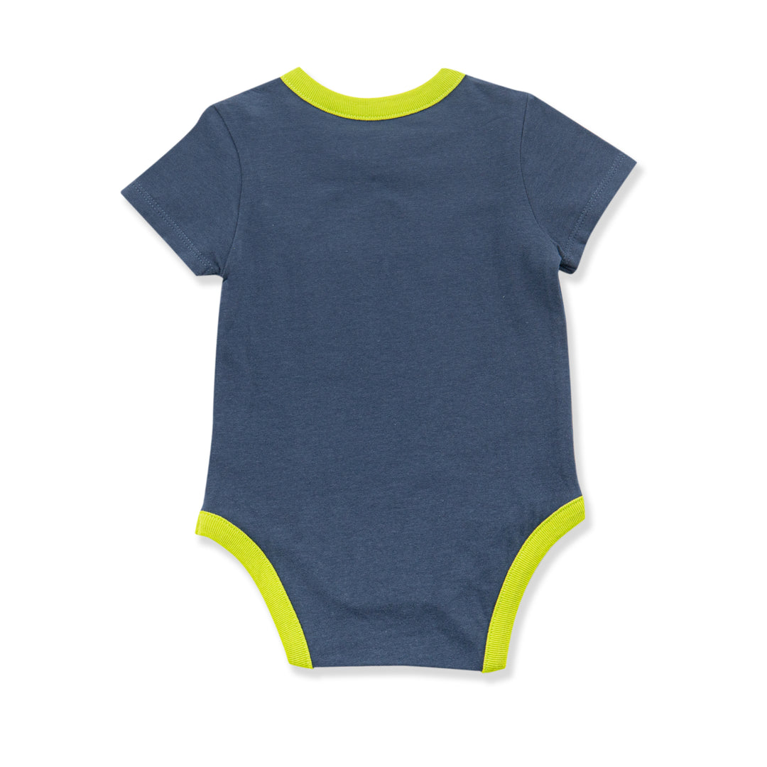 [Clearance] Poney Essential Boys 3-Pack Short Sleeve Bodysuits 80163